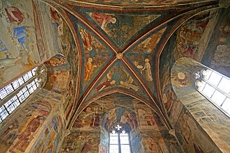 Frescos de la Capilla de San Juan del Palacio papal de Aviñón