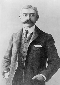 El barón Pierre de Coubertin