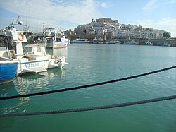Puerto pesquero de Peñíscola
