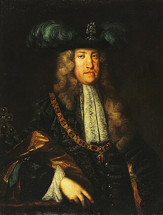 Retrato histórico de Carlos VI del Sacro Imperio Romano Germánico