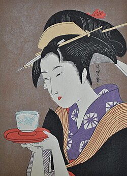 Naniwaya Okita de Kitagawa Utamaro
