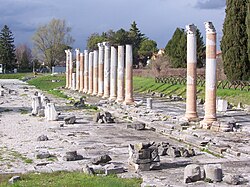 Ruinas romanas en Aquilea