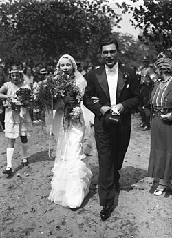 Boda de Max Schmeling y Anny Ondra