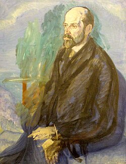 Retrato de Juan Ramón Jiménez por Juan de Echevarría