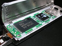 Microcontrolador de una memoria USB