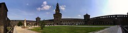 Castillo Sforzesco en Milán