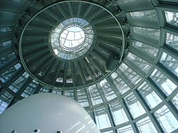 Cúpula interior de la torre