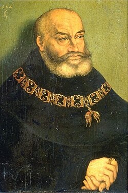 Retrato histórico de Jorge de Sajonia el Barbudo