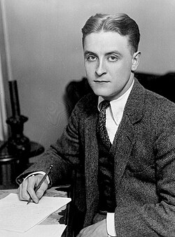 Retrato fotográfico de Francis Scott Fitzgerald en 1921