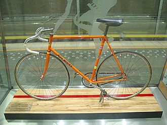 Bicicleta utilizada por Eddy Merckx en 1972