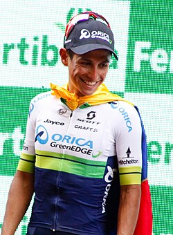 Esteban Chaves en competiciones de ciclismo