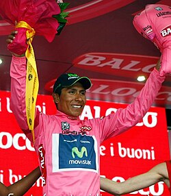 Nairo Quintana, ciclista boyacense