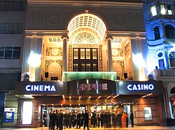 Leicester Square, considerado el corazón del West End de Londres.