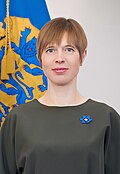 Retrato de Kersti Kaljulaid