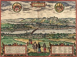 Representación histórica de Passau