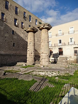 Columnas dóricas de Tarento