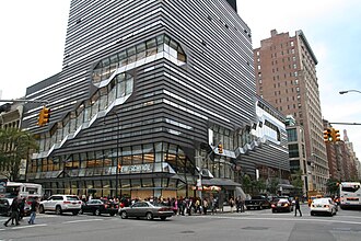 Edificio de The New School en Nueva York