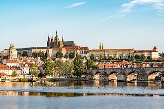 Vista general y panorámica del Castillo de Praga