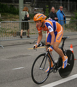 Sebastian Langeveld en el Tour de Romandía 2007