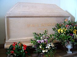 Tumba de Amália Rodrigues en el Panteón Nacional de Lisboa