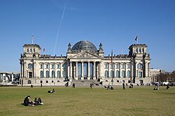 Edificio del Reichstag tras su restauración