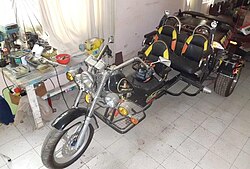 Motocicleta adaptada para personas con discapacidad en Perú