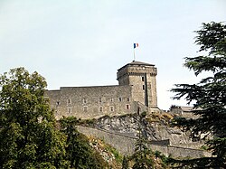 Vista del Castillo de Lourdes