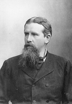 Retrato histórico de Friedrich Ratzel, autor de la Antropogeografía.