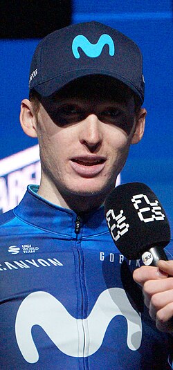 Fotografía oficial del ciclista Matteo Jorgenson