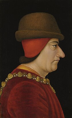 Retrato del rey Luis XI de Francia