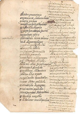 Manuscrito renacentista de Juan Pérez de Lazarraga descubierto en 2004