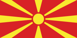 Bandera de la República de Macedonia