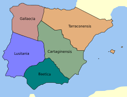 Provincias de Hispania bajo Diocleciano