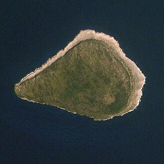 Mapa detallado de la ubicación geográfica de la isla Navaza