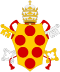 Escudo heráldico de Pío IV
