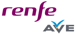 Imagen corporativa histórica de Renfe AVE