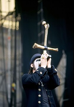 Actuación de Mercyful Fate en Milán en 1999