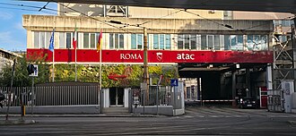 Sede central de ATAC en Roma