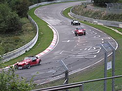 Fotografía panorámica del Nordschleife