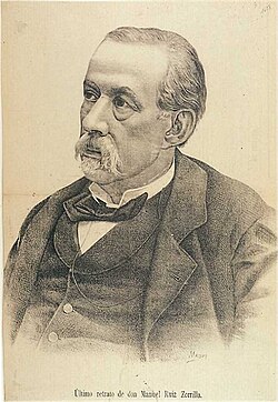 Último retrato de Ruiz Zorrilla