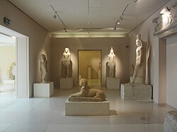 Estatuas del Museo Arqueológico de Maratón
