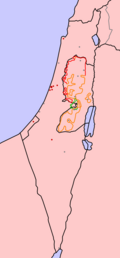 Mapa de la región en 2004