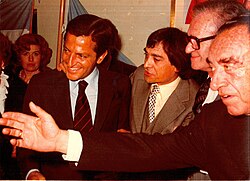 Adolfo Suárez en una visita oficial