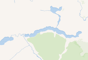 Mapa de localización del Lago Elizalde en la Región de Aysén