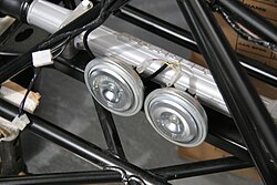 Bocina eléctrica moderna de automóvil