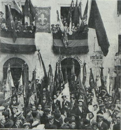 Círculo Tradicionalista en Capellades, Barcelona, España (1915)