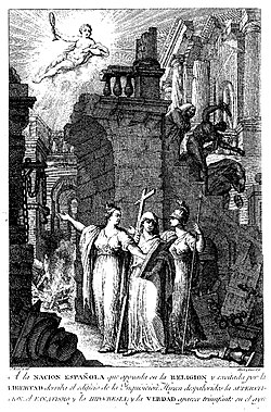 Alegoría de la abolición de la Inquisición