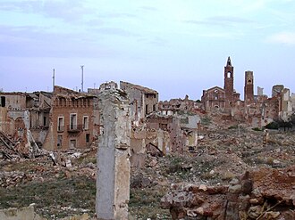 Ruinas del pueblo viejo de Belchite