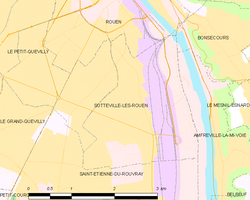 Detalle cartográfico de la zona