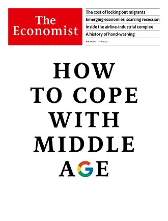 Portada de la edición de The Economist del 1 de agosto de 2020